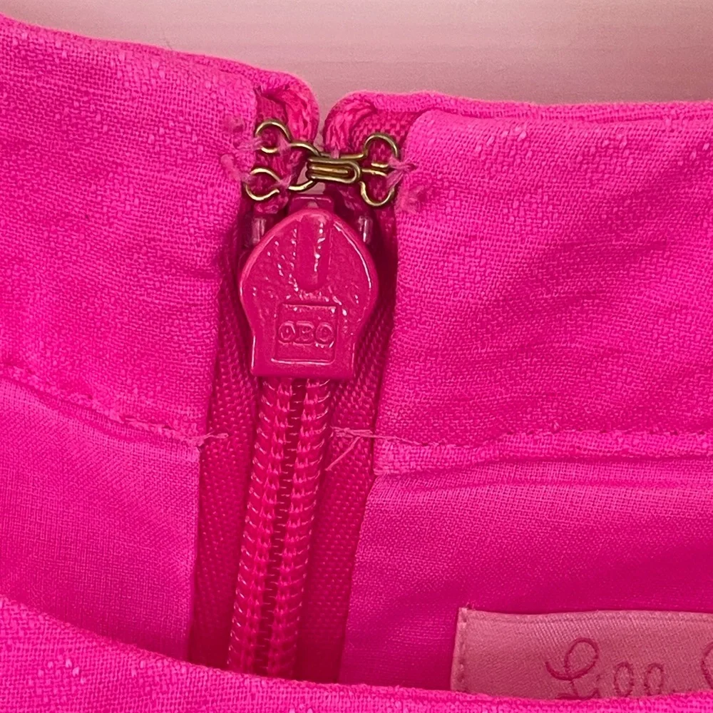 VGC Lilly Ashlyn Shift Dress. Size 2 Magenta Gold.ππ - Picture 11 of 17